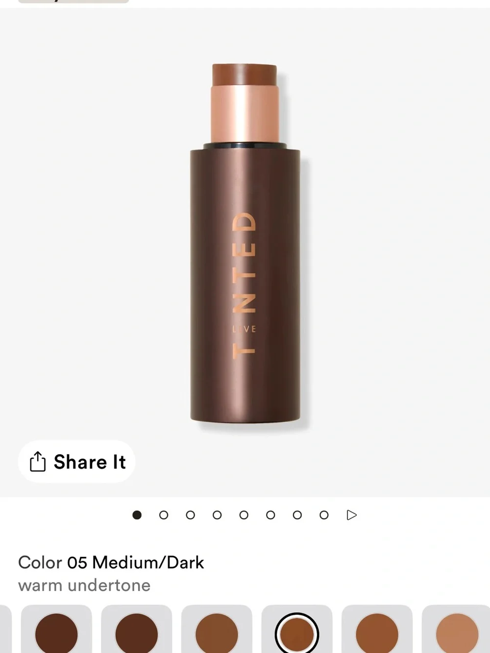 Tinted Live HUESTICK  5 in one complexion  Foundation Stick Shade 5